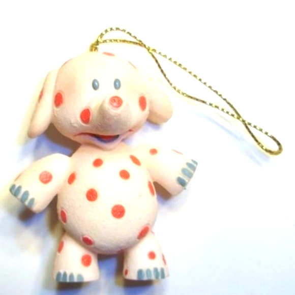 Disney | Holiday | Christmas Tree Loose Ornament Pink Spotted Elephant ...